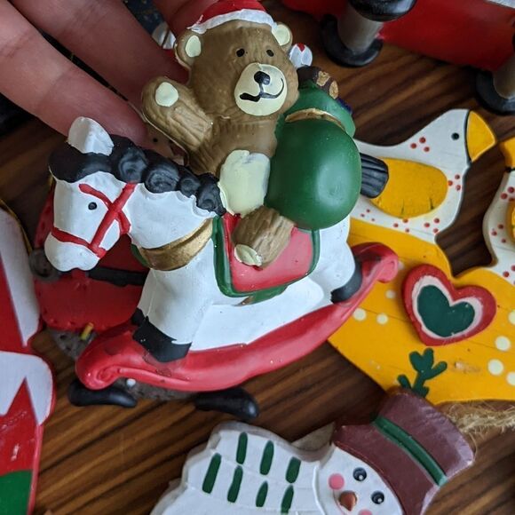 Vintage Christmas ornaments lot of 14 - Picture 5 of 6